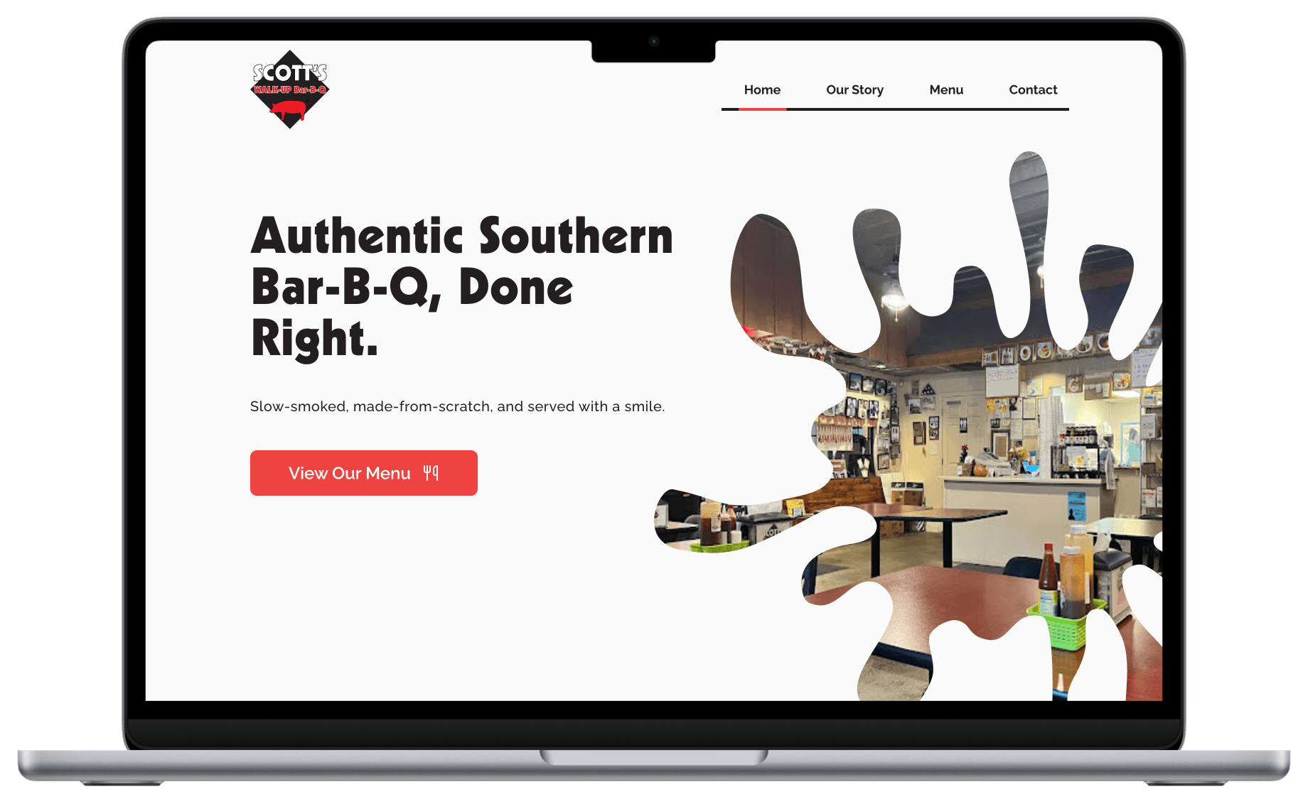 Reviving a Staple — A Smarter Website for Scott’s Walk‑Up Bar‑B‑Q project preview